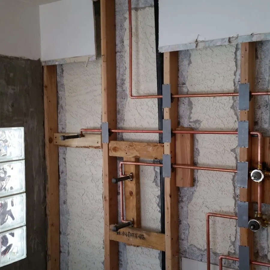 Copper pipe installation for Repiping in North Dansville