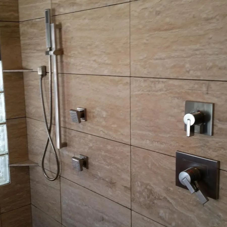 Shower fixture installation for Frozen Pipe Repair in North Dansville